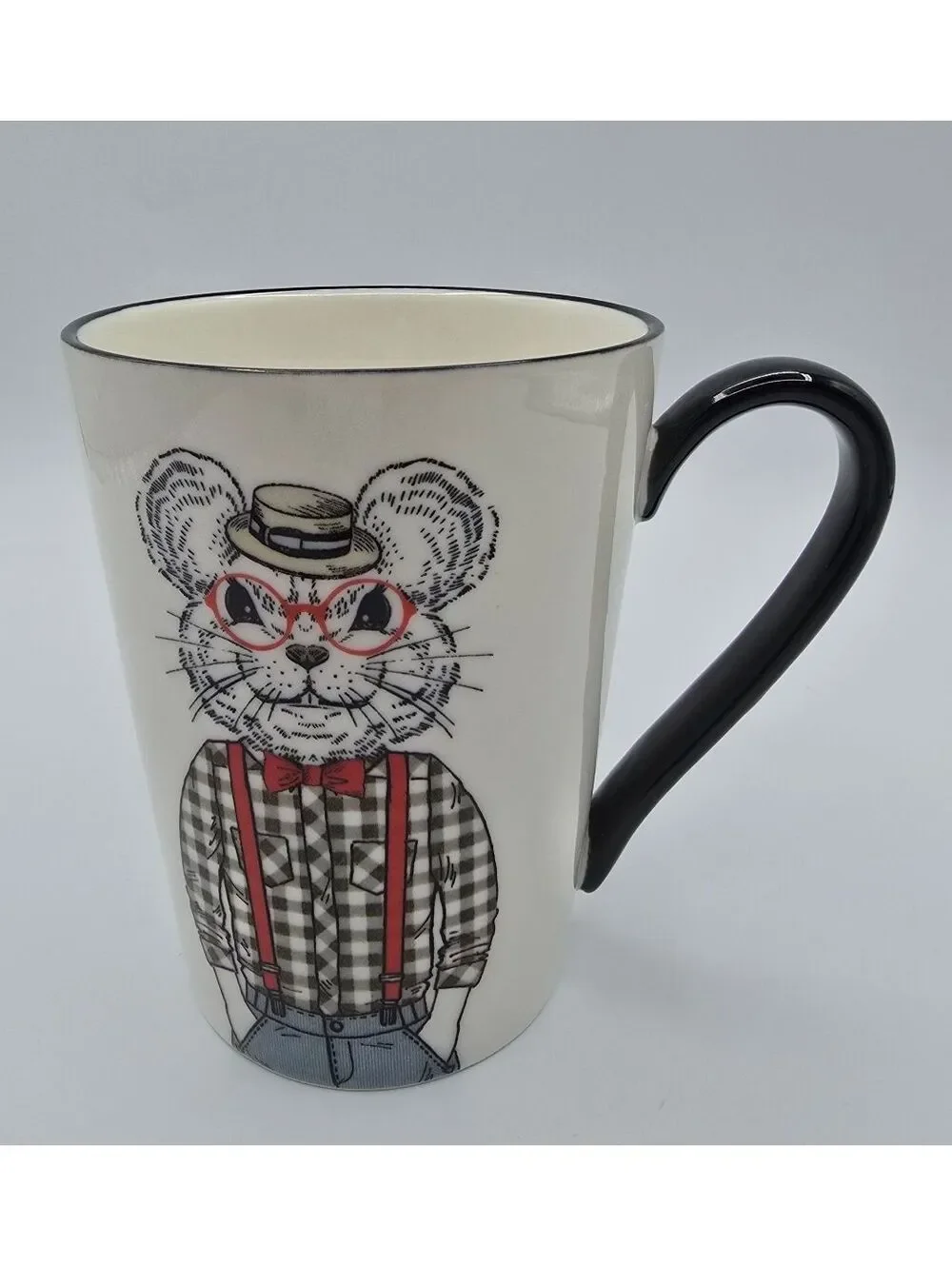 Signature Housewares Hipster Animal Mugs Mouse